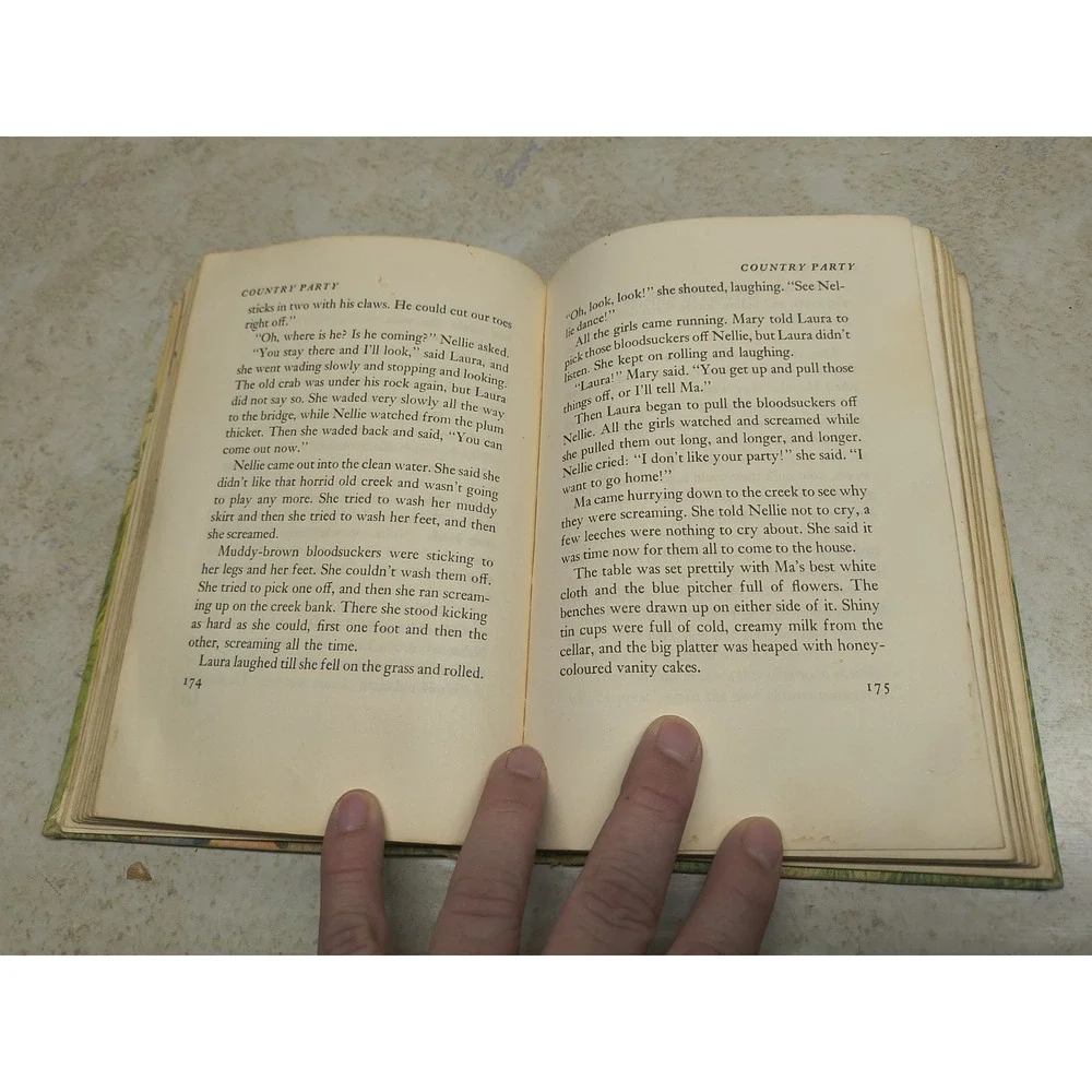 On‎ The Banks Of Plum Creek Laura Ingalls Wilder Hardcover 1953 Harper Row